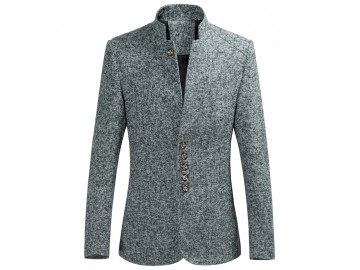 Blazer Casaco Masculino - Cinza 