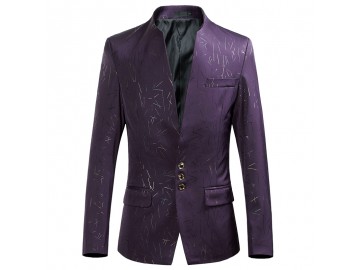 Blazer Masculino Riscas - Roxo 