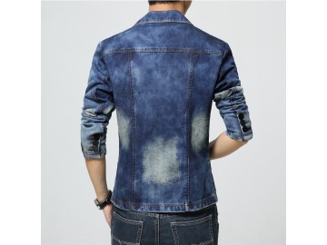 Blazer Jeans Masculino - Azul