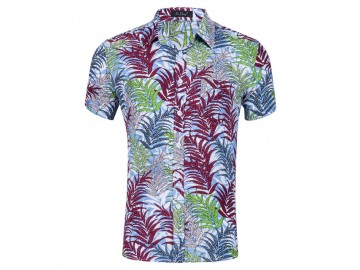 Camisa Floral Masculina - Multicor 