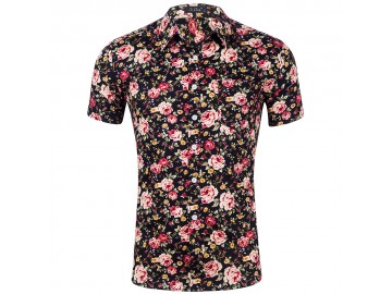 Camisa Estampada Masculina - Floral 