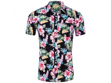 Camisa Estampada Masculina - Floral 