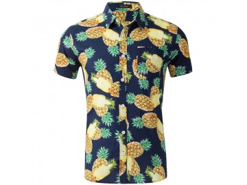 Camisa Estampada Masculina - Floral 