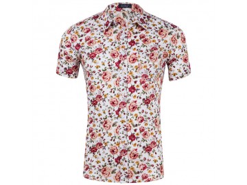 Camisa Estampada Masculina - Floral 