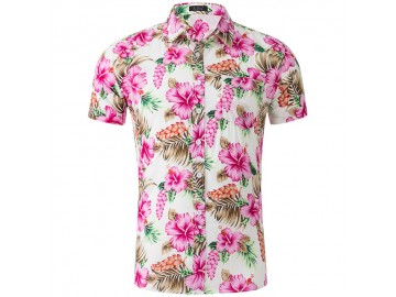 Camisa Estampada Masculina - Floral 