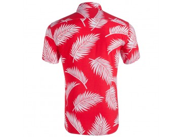 Camisa Estampada Masculina - Vermelho