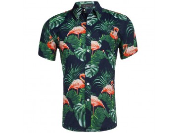 Camisa Estampada Masculina - Floral 