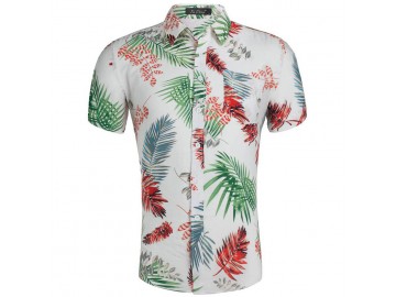 Camisa Estampada Masculina - Floral 