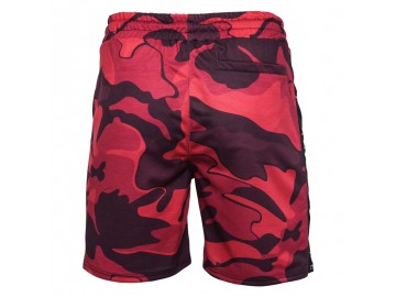 Bermuda Masculina Camuflagem - Vermelho