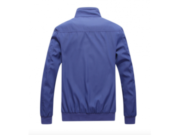 Jaqueta Masculino Bomber forro Xadrez - Azul