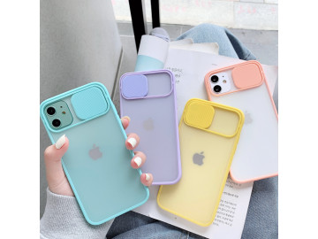 Capa de Proteção para Câmera Iphone Modelo 6, 7, 8, 9, 11, X, XS, SE 2020 e Mais - Amarelo 