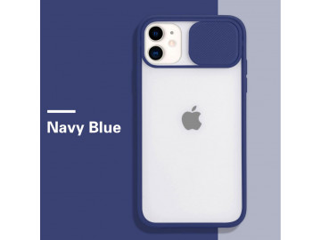 Capa de Proteção para Câmera Iphone Modelo 6, 7, 8, 9, 11, X, XS, SE 2020 e Mais - Azul Escuro 