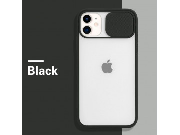 Capa de Proteção para Câmera Iphone Modelo 6, 7, 8, 9, 11, X, XS, SE 2020 e Mais - Preto 