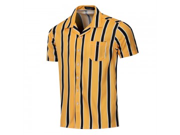 Camisa Estampada Old Stripes - Amarela