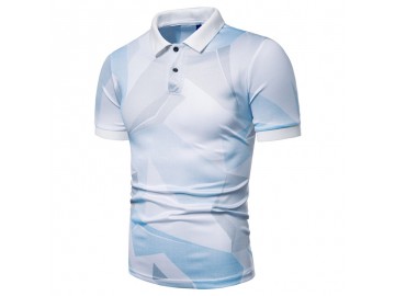 Camisa Polo Estampada Future - Branco