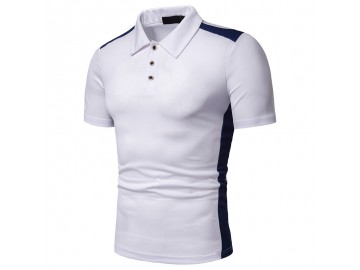 Camisa Polo Vintage School - Branco