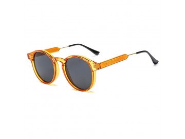 Óculos de Sol Vintage Round - Laranja 