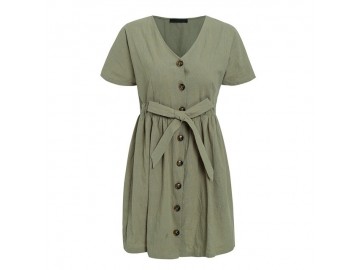 Vestido Sweet - Verde Militar 