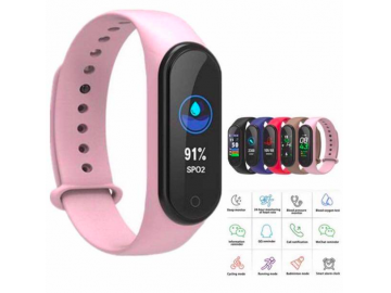 Relógio Pulseira Inteligente Fitness Smartband Bracelet M4 - Rosa