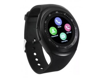 Relógio Inteligente Smartwatch Y1 - Preto 