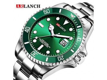 Relógio Masculino Casual Steel Watch Submariner 305 - Verde 