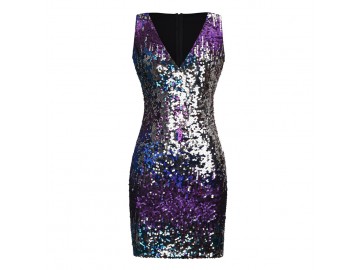 Vestido Pretty Glow - Roxo 