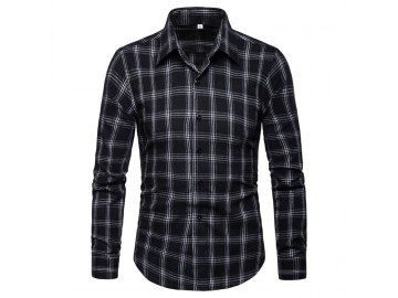 Camisa Xadrez Callander - Preto 