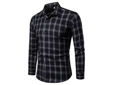 Camisa Xadrez Callander - Preto