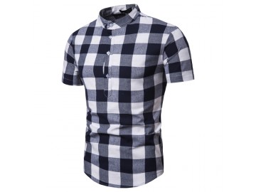 Camisa Xadrez Galway - Preto