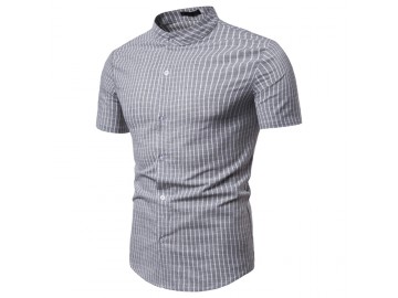 Camisa Xadrez Kingston - Cinza