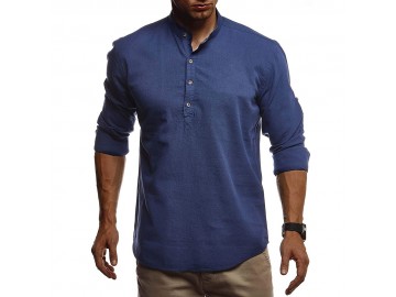 Camisa Dublin - Azul escuro 