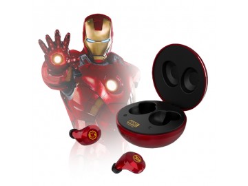 Fone de Ouvido Bluetooth Vingadores - Homem de Ferro