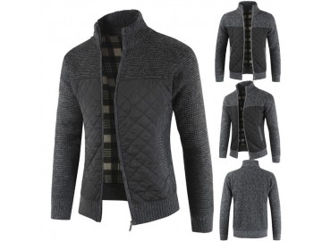 Cardigan Masculino Mountainskin - Preto