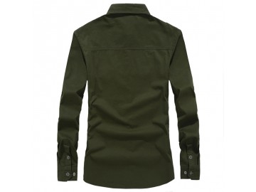 Jaqueta Masculina De Algodão - Verde Exército