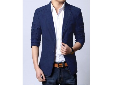 Blazer Masculino - Azul Escuro 