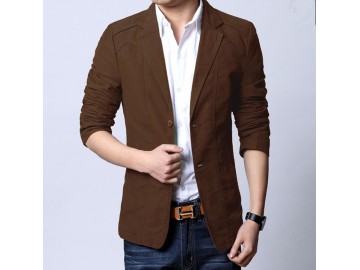 Blazer Masculino - Marrom 