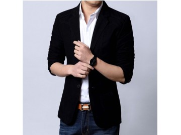 Blazer Masculino - Preto 