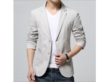 Blazer Masculino - Branco Creme 