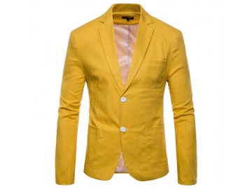 Blazer Masculino - Amarelo 